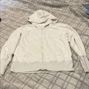 Abercrombie & Fitch Heather Gray Hoodie